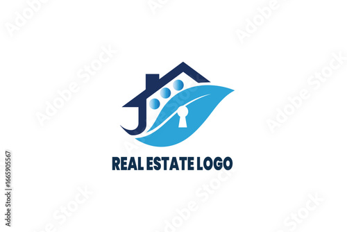 real estate logo vector sample