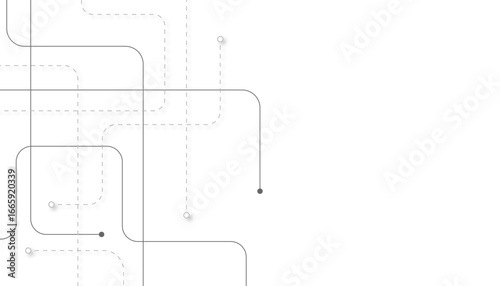 Abstract background with technology circuit board texture. Modern electronic motherboard texture. Creative idea for internet technology. Tech concept for header, web banner, website, presentation.