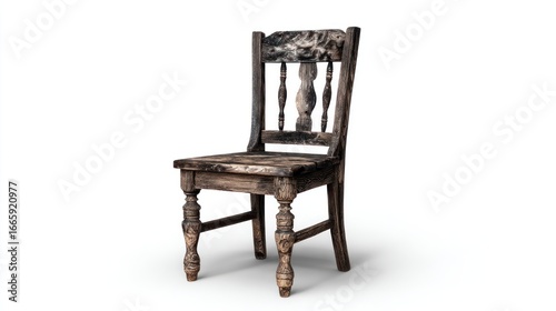 Antique wooden chair