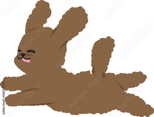 뛰어가는 강아지