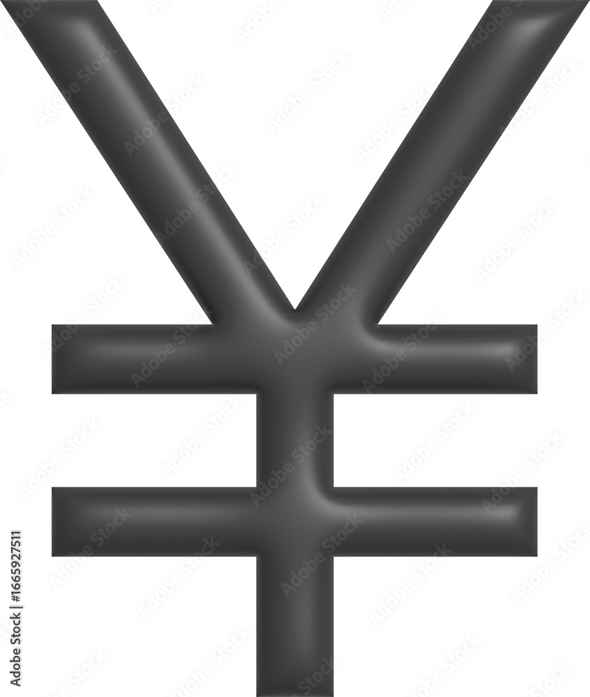 Obraz premium 화폐-엔화-돈-블랙