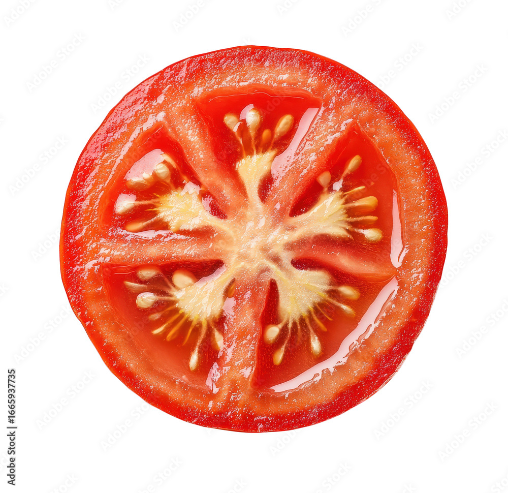 custom made wallpaper toronto digitalCloseup of a fresh tomato slice isolated on transparent background