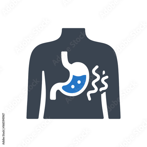Stomach Bloating Icon