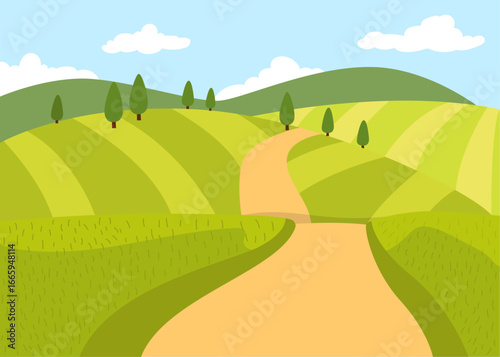 mountain roads with beautiful views