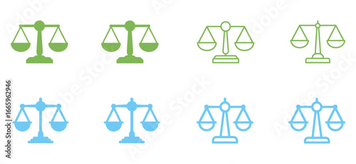 Vector art of scales of justice a symbol of balance, law, and equality, depicting fairness, judgment, and the pursuit of truth in legal matters