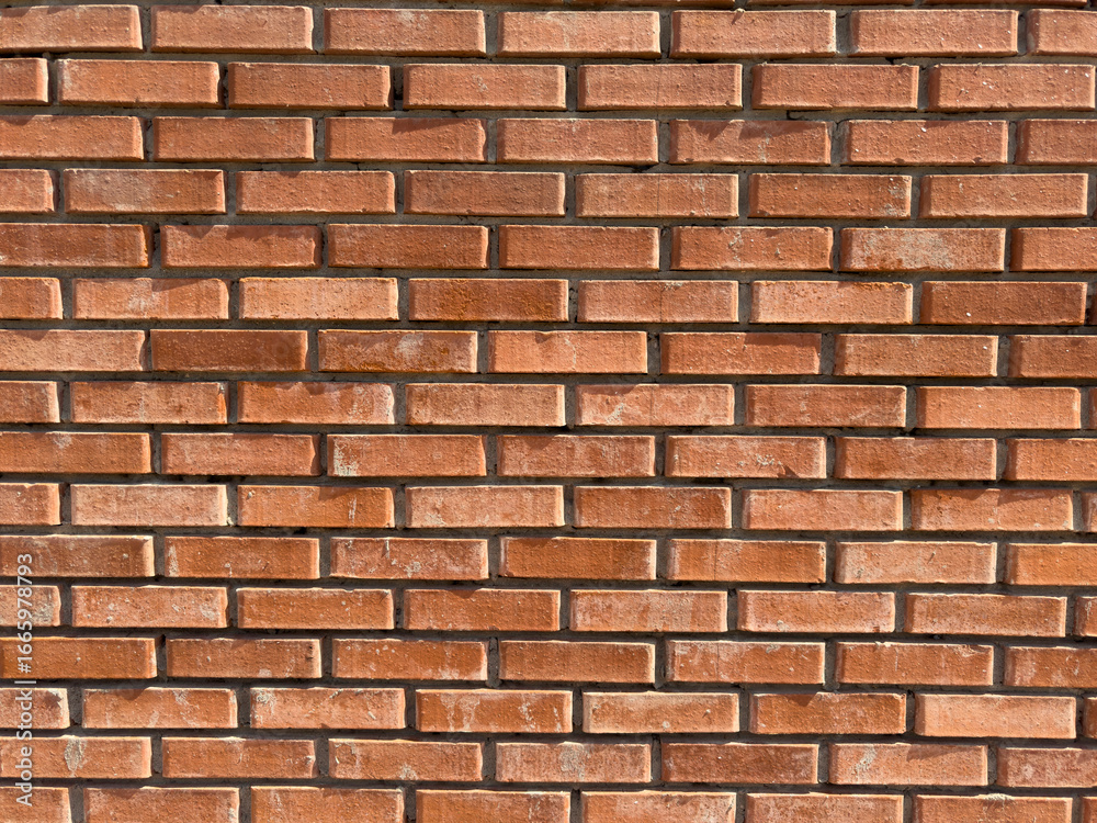 Obraz premium red brick wall background