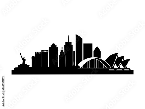 Sydney Skyline taken from Taronga Zoo
