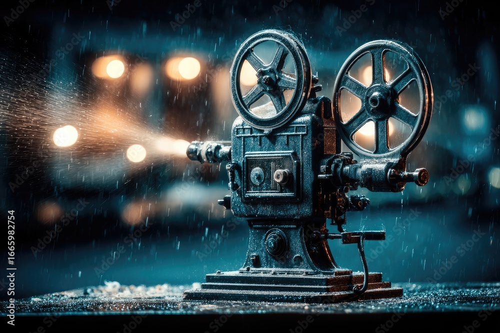 Obraz premium Vintage Film Projector