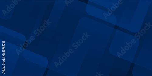 Abstract blue background. Geometric triangle background. Hexagon pattern. Vector background.