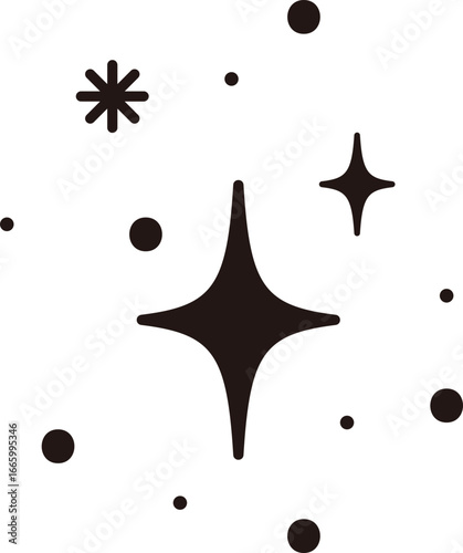 Hand Drawn Doodle Sparkling