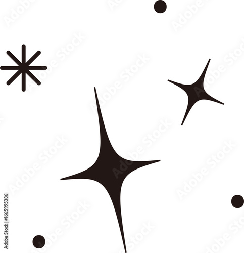 Hand Drawn Doodle Sparkling