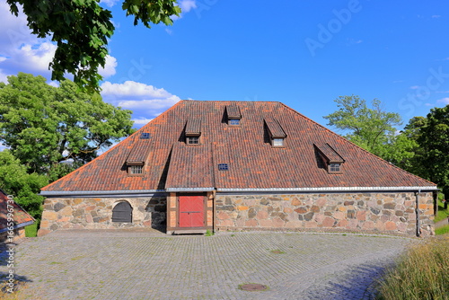Photography Akershus Fortress (Akershus festning), constructed in the 13th century with mili