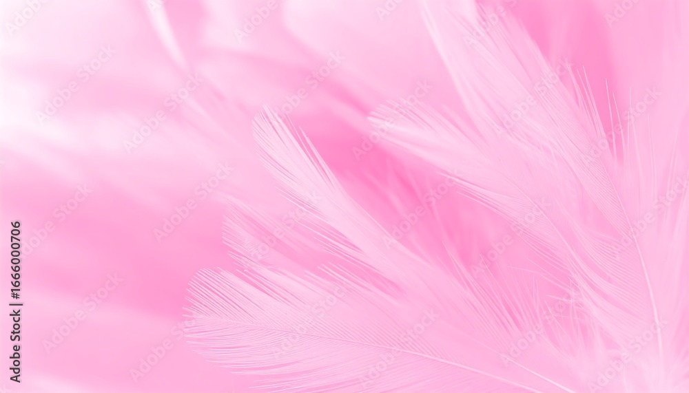Obraz premium Soft Pink Feather Background Texture Close Up Abstract