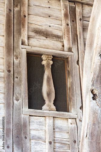 Old wooden window in Sozopol
