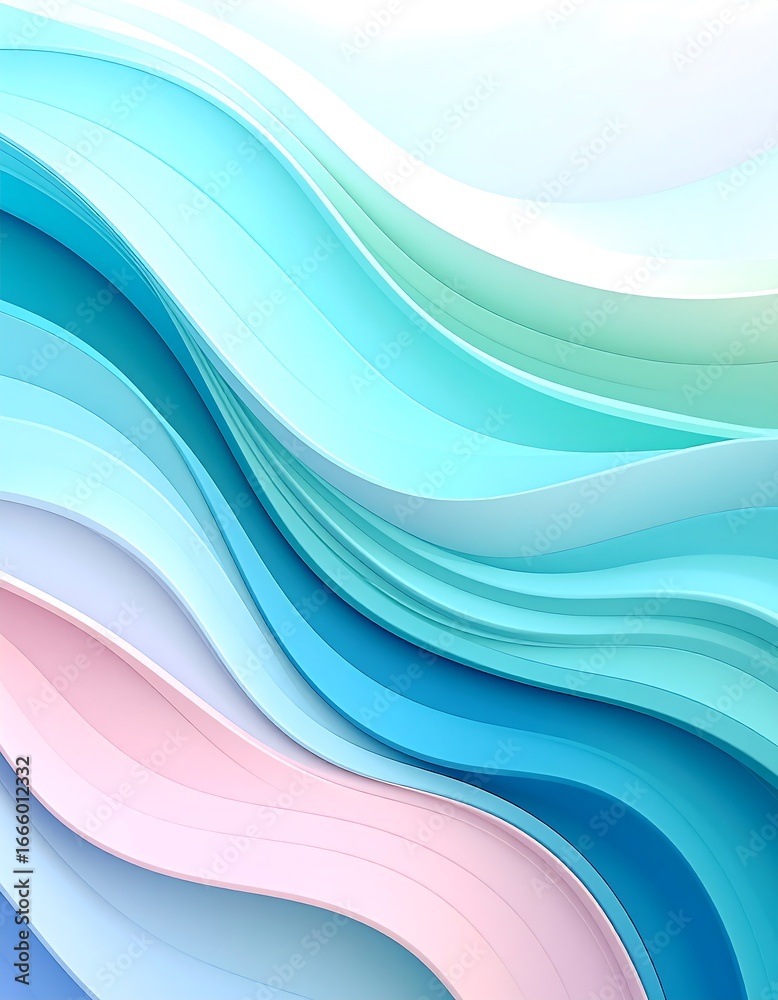 Obraz premium Abstract wavy background (2)