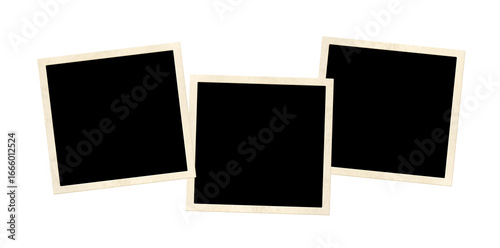 Canvastavla Template collage with three frame photos