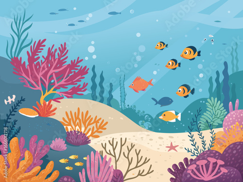 Underwater Coral Reef