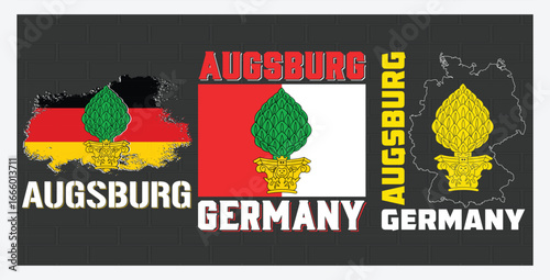 Augsburg shirt,Augsburg, Augsburg Germany,Augsburg personalized shirt,  Augsburg fan tshirt, Augsburg family trip,