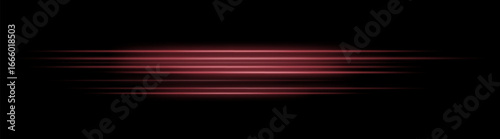 Lightline. Horizontal layered beams forming wide blur with symmetric flow. Composition evokes fast movement and glowing streak on dark backdrop.