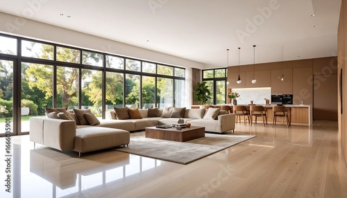 Modern open-plan living area with large windows (1)