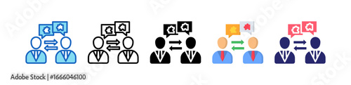 Compromising Multiple Style Icon Set Collection. 
