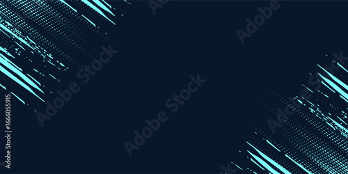 Minimal Abstract turquoise Grunge Scratch Background Template with Tosca Color. Simple background taste