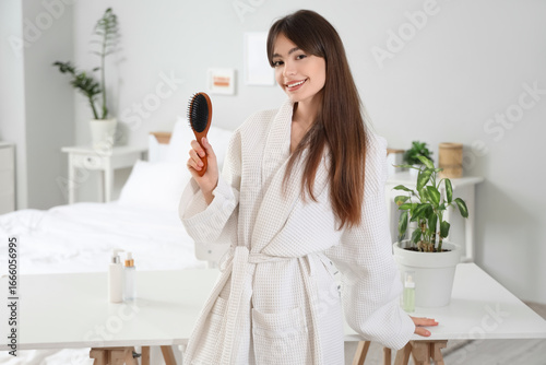 Beautiful young happy woman...