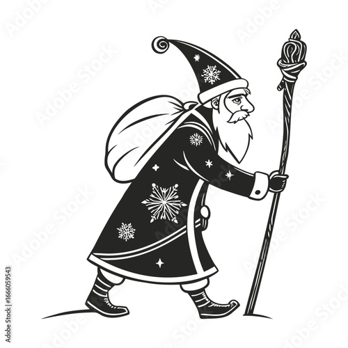 Santa Pointing icons.