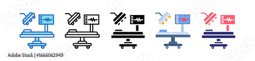 Operating Room Multiple Style Icon Set Collection. 