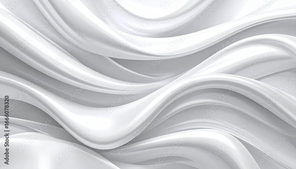 Obraz premium Fluid Wave Monotone