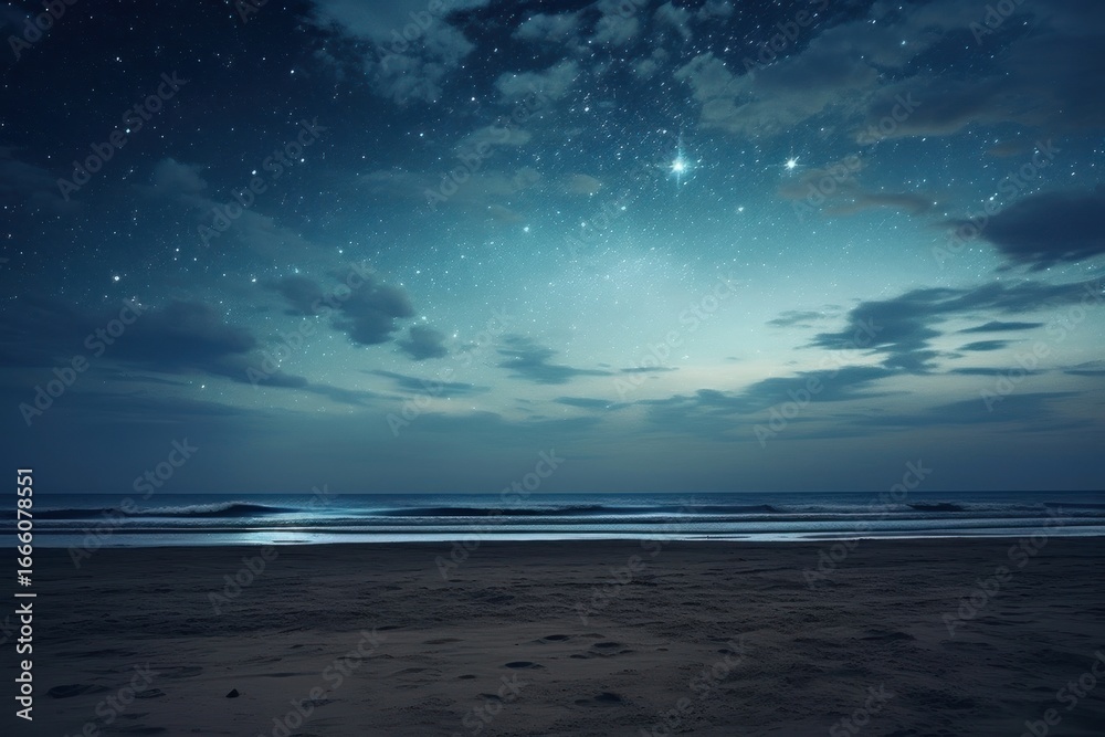 Fototapeta premium Beach sky outdoors horizon.