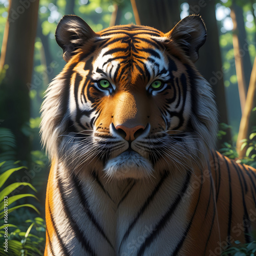 Wildlife animal mammal tiger