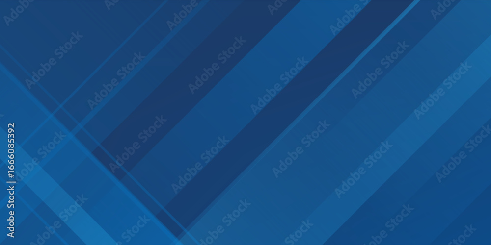 Fototapeta premium Blue background with abstract box rectangle geometric shapes modern element for banner.eps 10