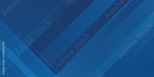 Blue background with abstract box rectangle geometric shapes modern element for banner.eps 10