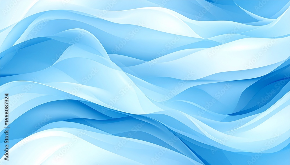 Fototapeta premium Misty Ice Wave Veil