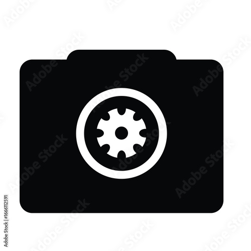 **✅ Description:**
Vector illustration of configuration gears, representing setup, settings, system process, teamwork, and workflow management. Ideal for apps, websites, infographics, education.