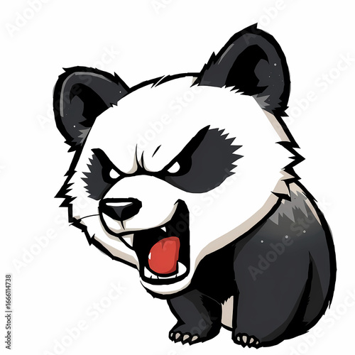 Adorable Panda Chibi Style