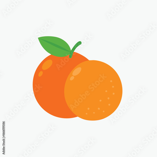 orange fruit icon vector illsutration