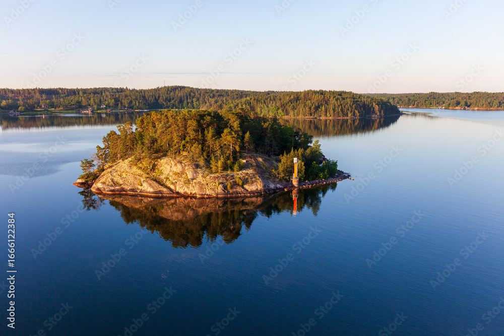 Fototapeta premium Schärengarten vor Stockholm