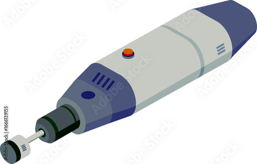 Power Tools Isometric Vector Icons Set