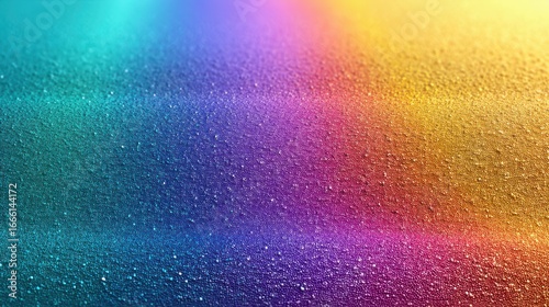 Smooth rainbow gradient backdrop with sparkle effect