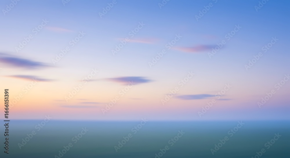 Fototapeta premium Looking for a soothing scene with smooth gradient tones?