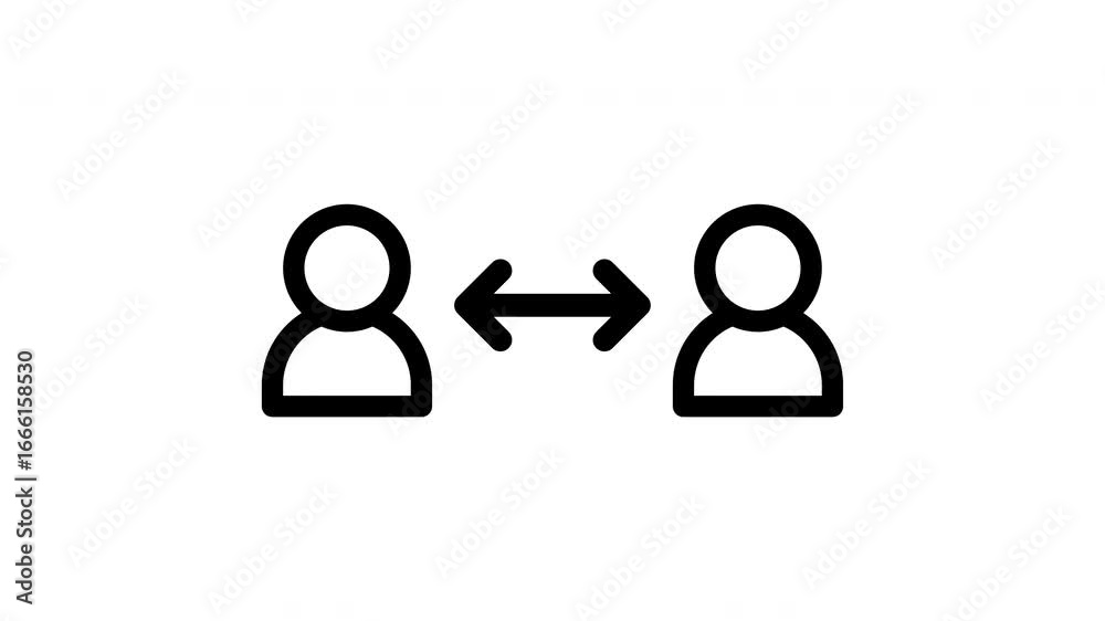 social distance animated icon social distance animated icon