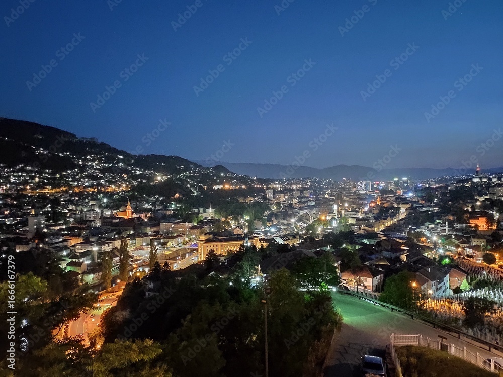 Fototapeta premium Sarajevo is the capital and largest city of Bosnia and Herzegovina.