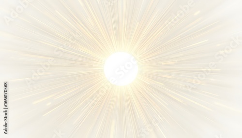 Radiant Burst of Energy Emanating from a Central Point, Displaying Bright Light and Motion Blur Effects