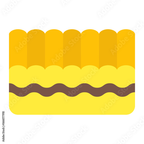 Grilled Bread Snack Icon