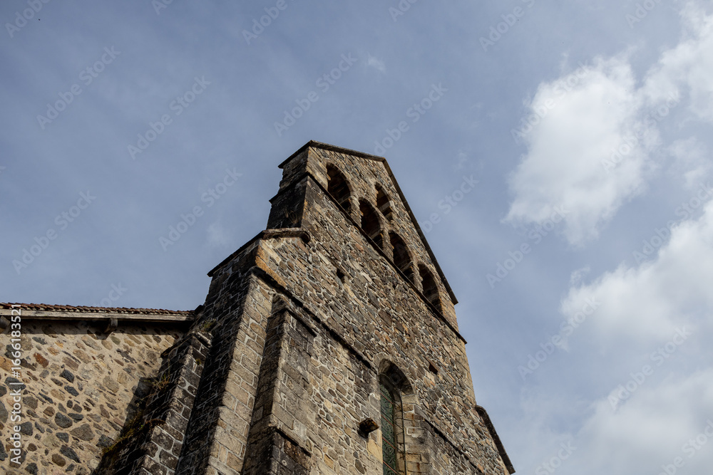 Fototapeta premium old church in the town