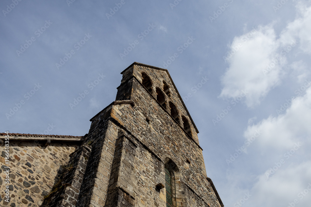Fototapeta premium old church in the town