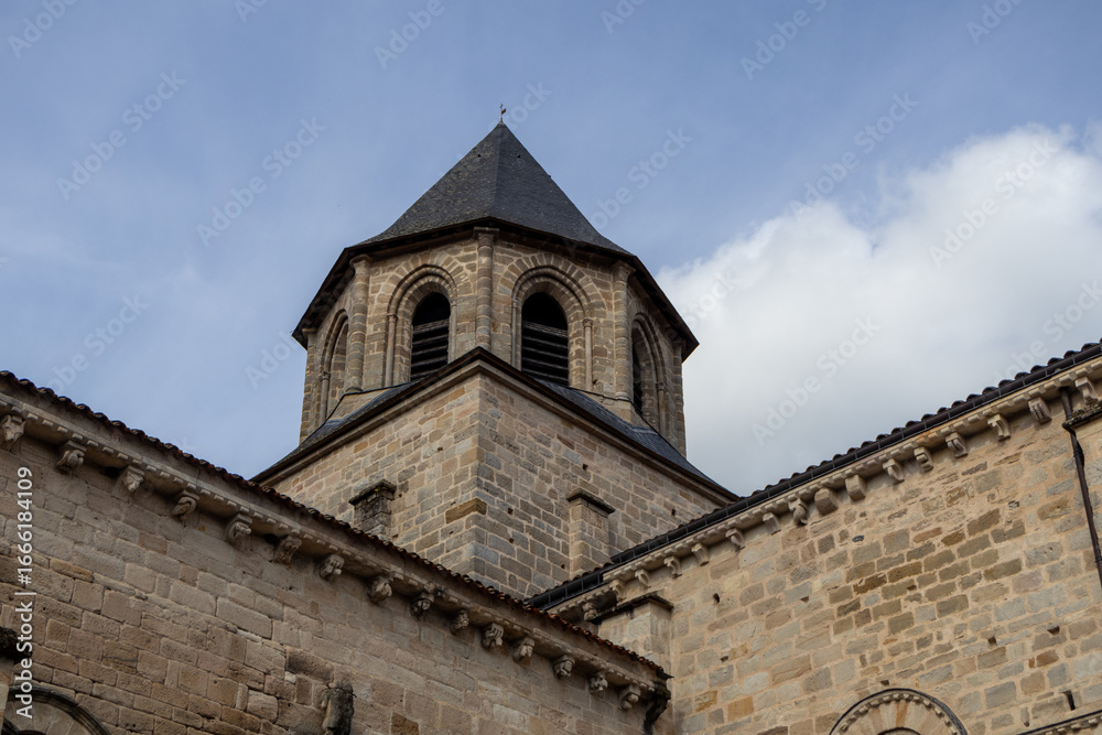 Fototapeta premium old church in the town