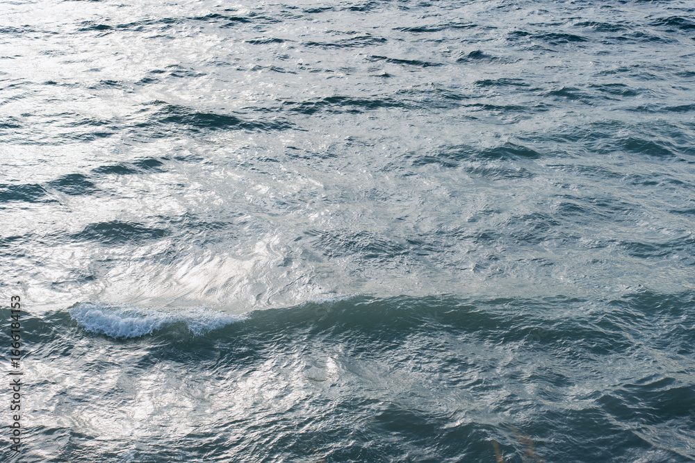 Fototapeta premium natural background with sea waves